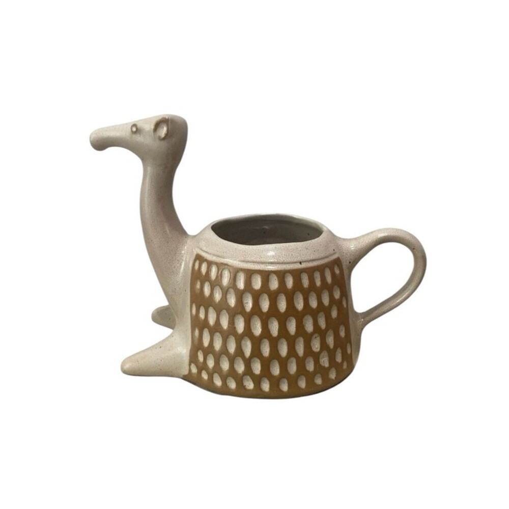 Vintage David Stewart Pottery Stoneware Camel Planter Mug